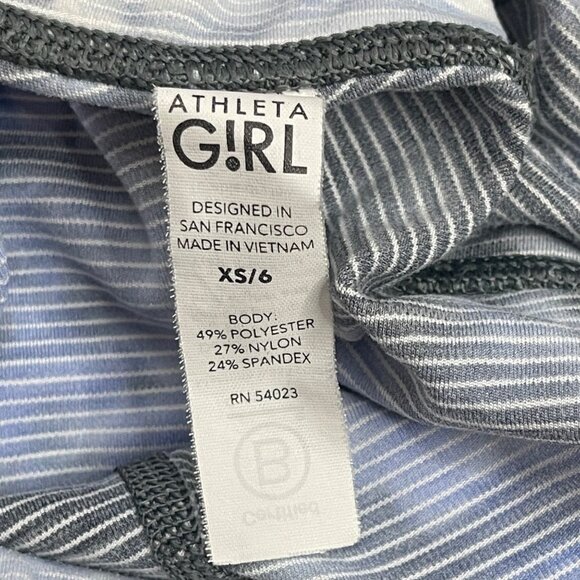 Athleta Girl High Rise Chit Chat Capri Legging Set‎ Girls Size XS (6) Athletic - Picture 8 of 11